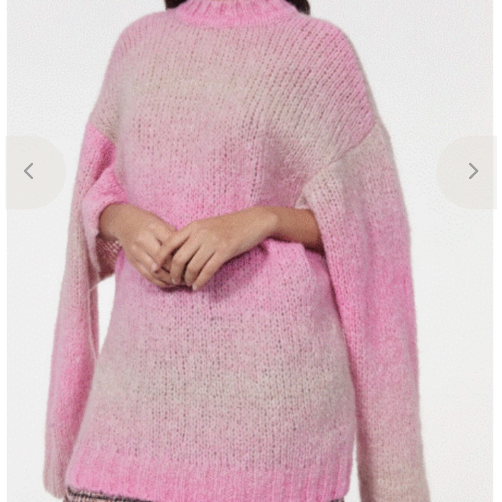 Pink Gradient Rodebjer Sweater - image 8